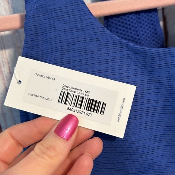 NWT Outdoor Voices Doing Things Thrive Bra - Picture 8 of 8